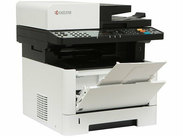 Многофункциональное устройство Kyocera Многофункциональное устройство Kyocera ECOSYS M2040dn A4, лазерный, принтер + сканер + копир, ЖК, бело-черный (USB2.0, LAN)