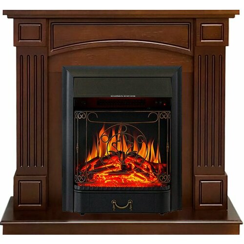 Камин Royal Flame Boston Темный дуб с Majestic FX Black