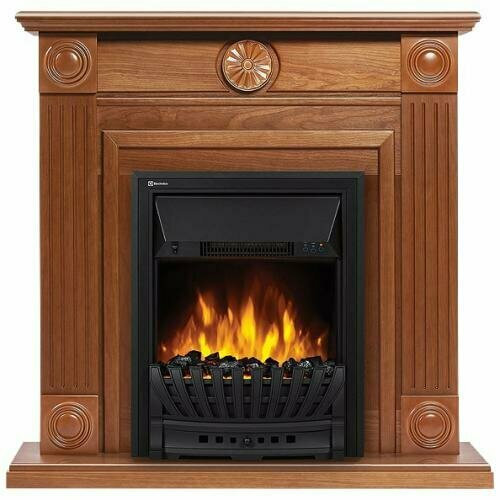 Камин Electrolux Firelight Frame Classic U дуб с очагом EFP/P-1020LS