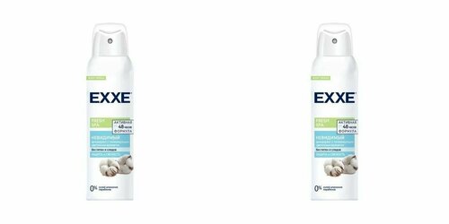 EXXE Дезодорант спрей женский Fresh SPA Невидимый, 150 мл, 2 шт