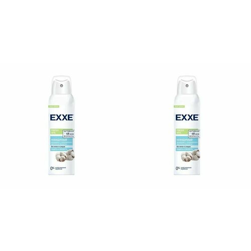 EXXE Дезодорант спрей женский Fresh SPA Невидимый, 150 мл, 2 шт дезодорант женский exxe fresh spa невидимый 150 мл