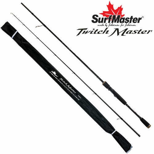 surf master катушка surf master captiva 2040 sm2040r Спиннинг штекерный угольный 2 колена Surf Master Twitch Master M