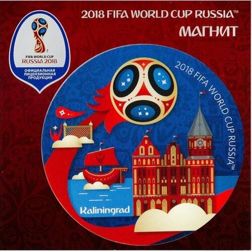 FIFA 2018 СН507 Магнит виниловый, калининград fifa 2018