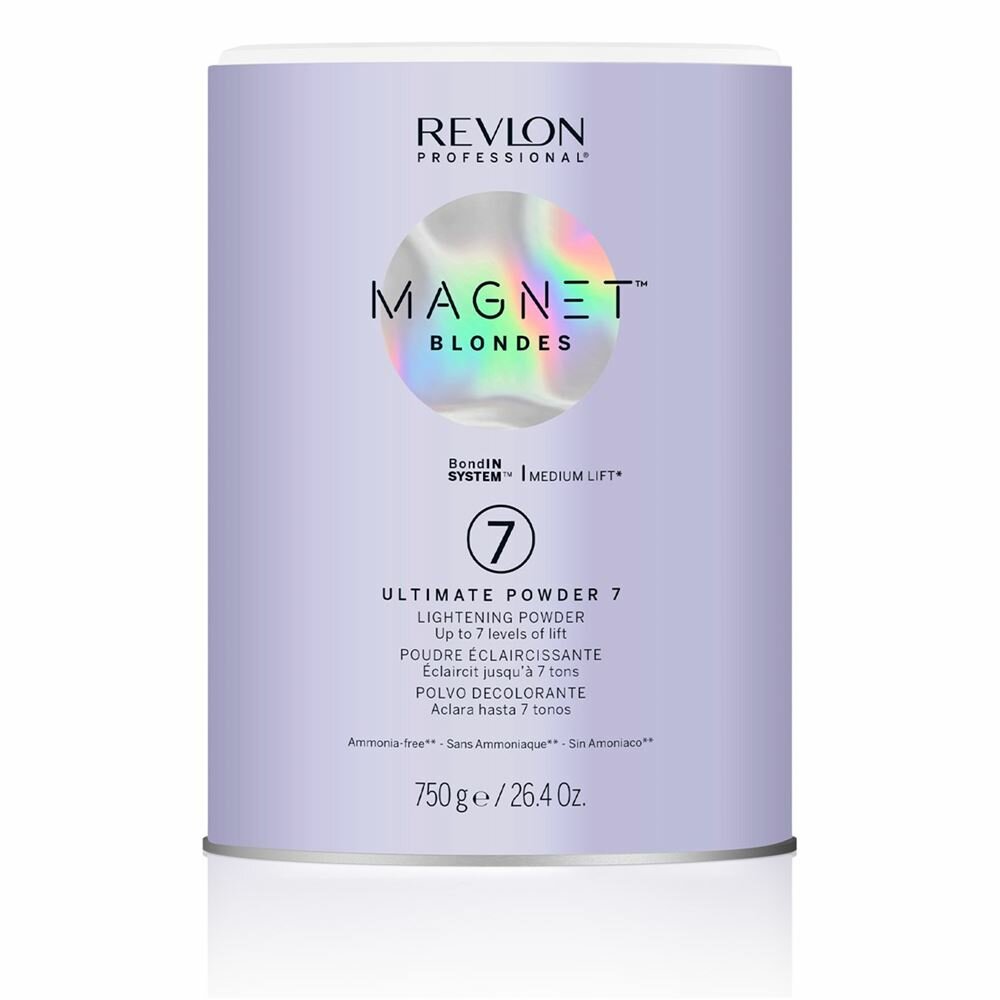 Краска для волос Revlon Professional Magnet Magnet™ Blondes 7 Ultimate Powder Lightening Powder, Нелетучая осветляющая пудра, 750 г