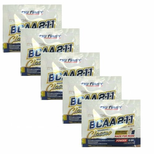 фото Be first bcaa 2:1:1 5 гр 5 шт (be first) ананас be-first
