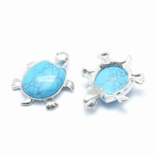 фото Подвеска formygirl, бирюза синтетическая, голубой