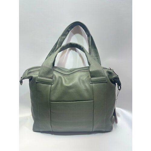 фото Сумка valensiy, фактура зернистая, зеленый