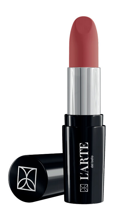 L'ARTE DEL BELLO Губная помада Just Flirt. No More вельветовая с экстрактом розы, 3,5 мл, 409 Strawberry lips
