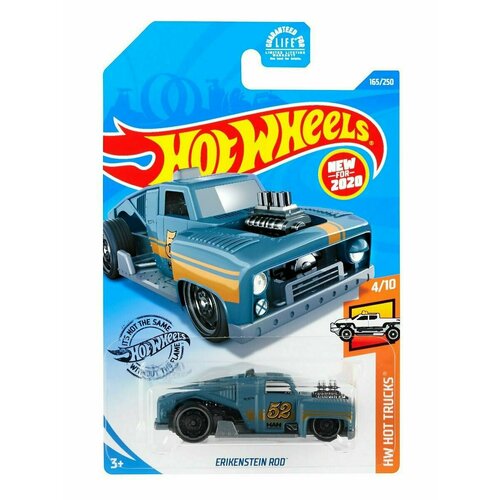 Hot Wheels ERIKENSTEIN ROD 165/250 Эрикенштейн HW Hot Trucks 4/10 Mattel GHB73 2020
