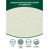 Жидкие обои Eco Wallpaper Айви IVY E15, фисташковый