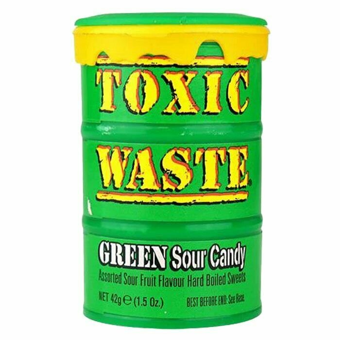 Кислые леденцы Toxic Waste - набор 3 вкуса (США), 42 г (3 шт) - фотография № 3