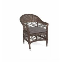 «Сицилия» - стул плетеный из искусственного ротанга. Отличается компактностью (размеры - 590×640×820 мм) и изяществом. Алюминиевый  ...