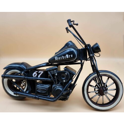 Коллекционная модель мотоцикла Hardcore 67 Chopper Model металл 32х14х21см 5350₽