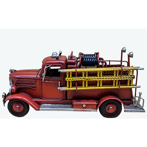 Пожарная машина коллекционная ретро-модель 23х8х10см металл ART 7641 4200₽