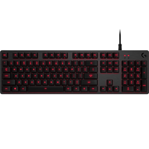 Logitech Клавиатура игровая Logitech G413 CARBON механическая красная подсветка MN Y-U0032 1539100₽