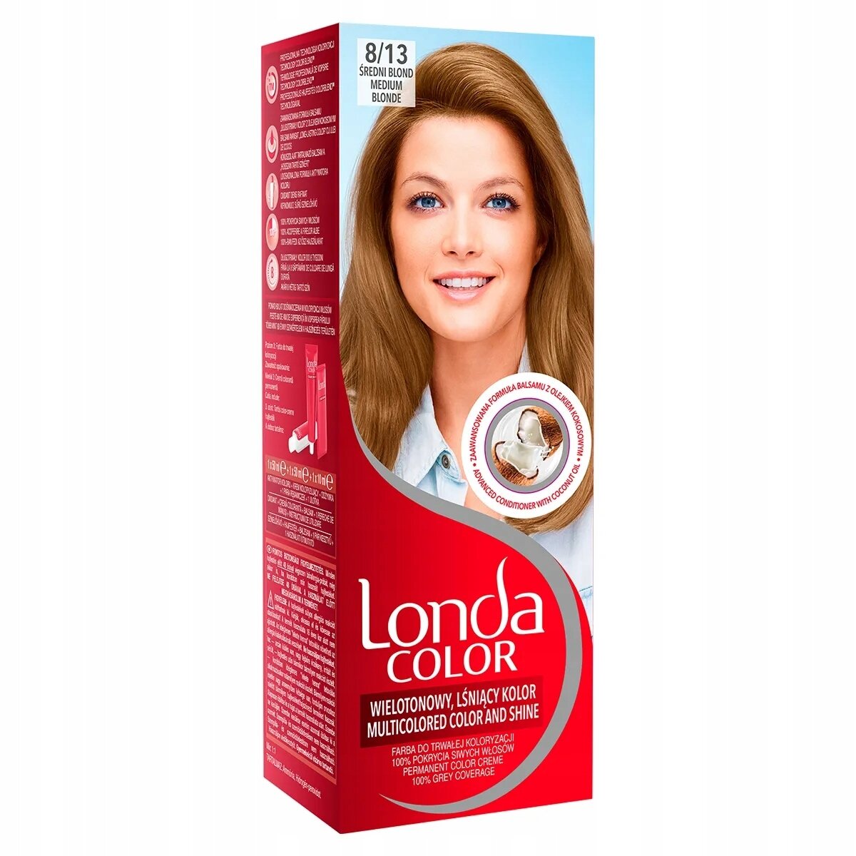 Краска для волос Londa color 8/13 средне-русый