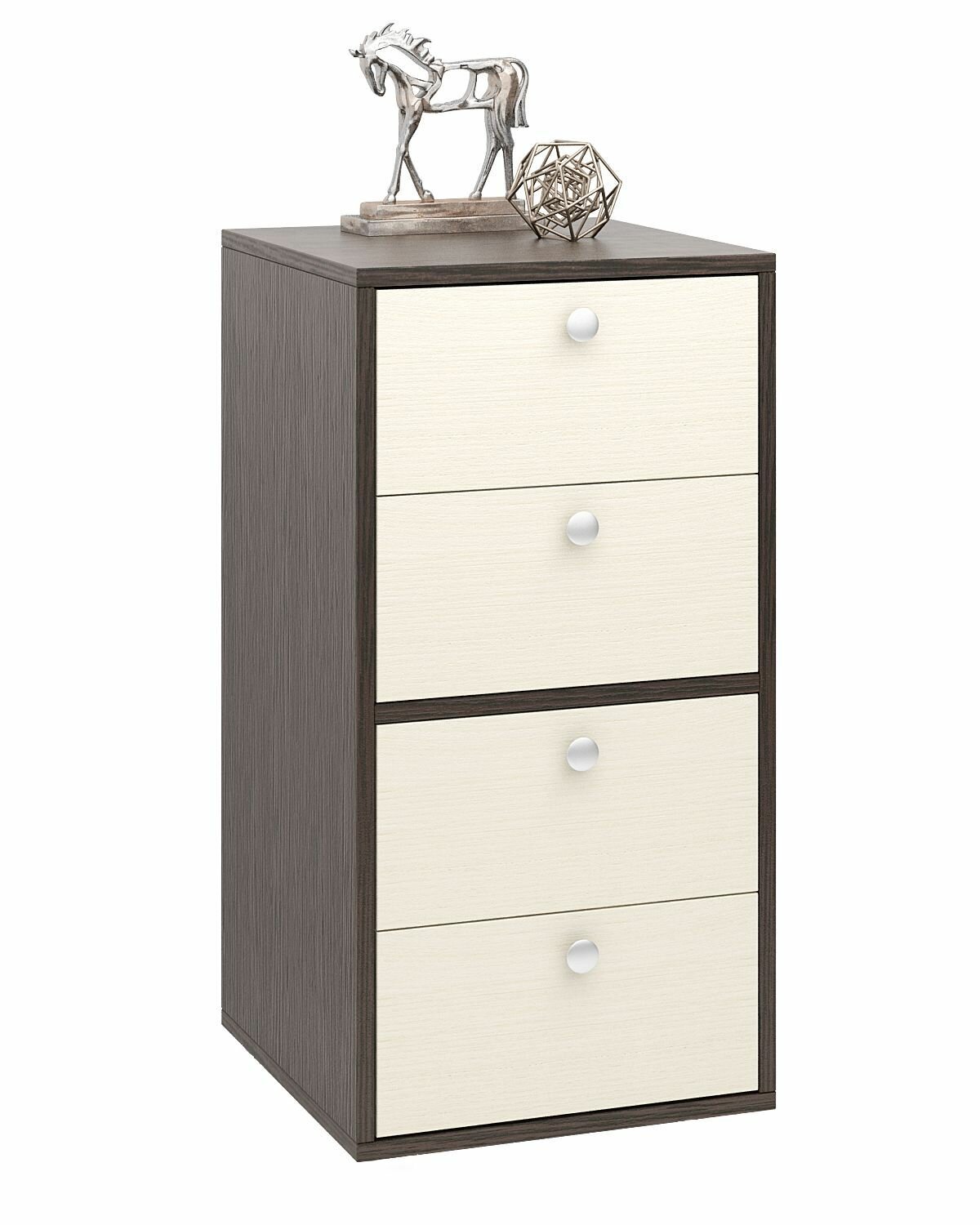 фото Тумба МФ Мастер Прайм-21-1 венге / дуб молочный