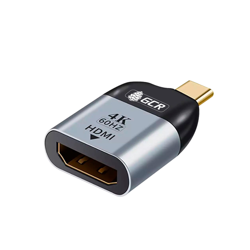 Переходник Greenconnect USB Type C/HDMI 4K 60Hz (GCR-53395) адаптер переходник gcr gcr chc3usb type c на hdmi usb3 0 разветвитель на 3 порта