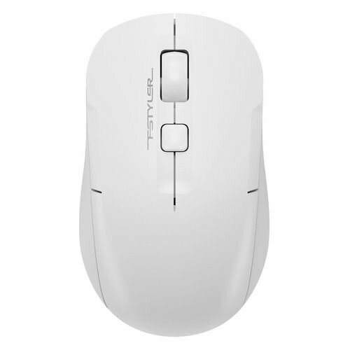 Мышь A4TECH Fstyler FG16CS Air, оптическая, беспроводная, USB, белый [fg16cs air white]