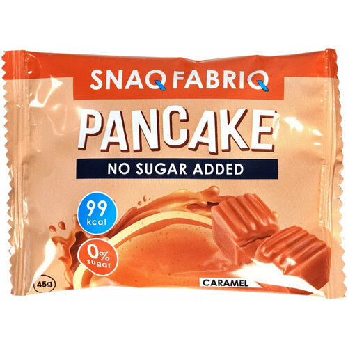 Протеиновое печенье Snaq Fabriq Pancake (45 г) Мягкая карамель