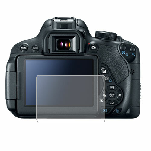 Canon EOS 700D (EOS Rebel T5i - EOS Kiss X7i) защитный экран для фотоаппарата Гидрогель Прозрачный (Силикон)