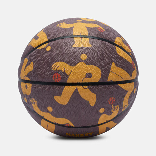 Баскетбольный мяч MARKET Morning Pick Up коричневый, Размер ONE SIZE