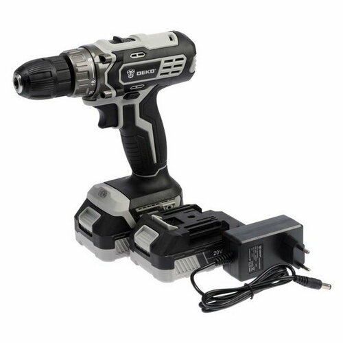 Дрель-шуруповерт DKCD20 Black Edition 20 В 2х2 Ач Li-lon кейс набор 63 пр 925100₽