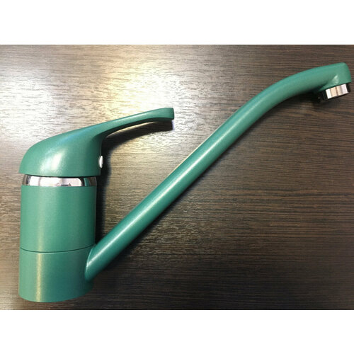 Смеситель для кухни зеленый металлик Telma Mis40 77