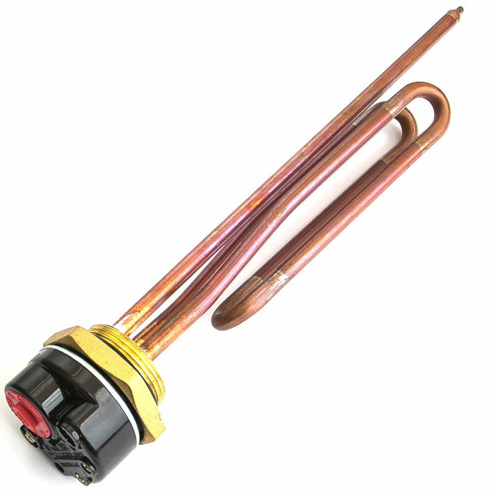 фото Комплект: ТЭН RСT 3000W D42 220V + термостат + прокладка для Ariston Real C60304