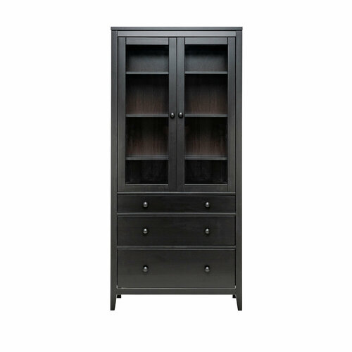 Шкаф-витрина Leset Мира 23 Черный 36655₽