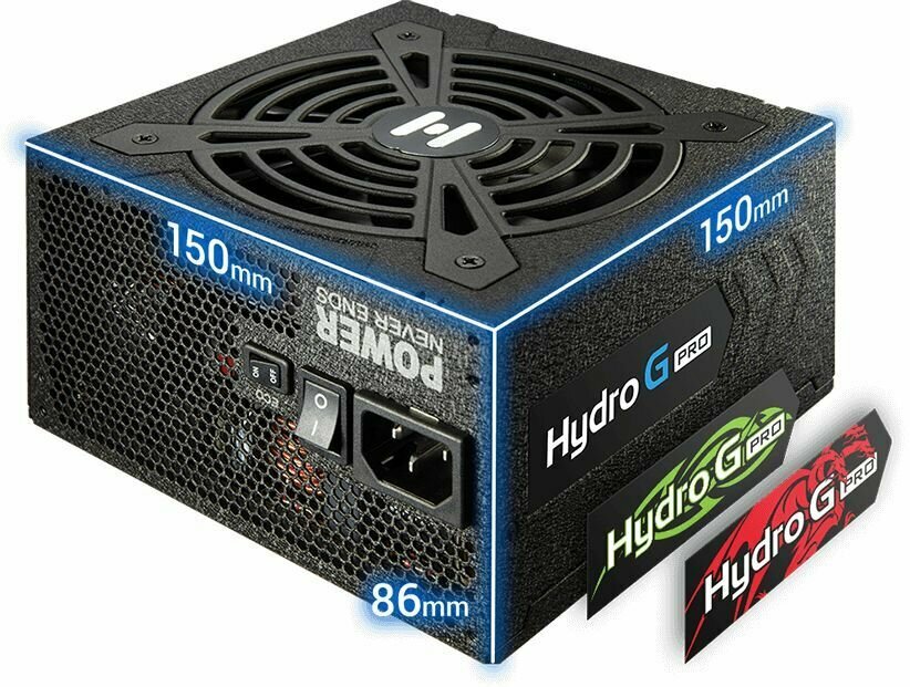 Блок питания для ПК FSP HYDRO G PRO 1000W PPA10A2400 (1000 Вт, 80+ Gold, APFC, 20 + 4 pin, 4+4 pin x2 CPU, 14 SATA, 6+2 pin x8 PCI-E)