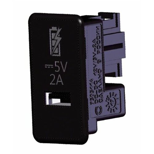 Зарядное устройство USB ВАЗ-2123 (5V, 2A) СОАТЭ 7505114.000