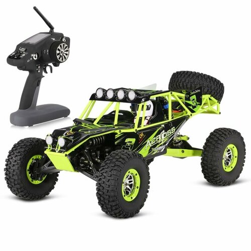 Радиоуправляемые джипы, внедорожники WL Toys Радиоуправляемый багги WL Toys 4WD RTR масштаб 1:10 2.4G - 10428 радиоуправляемый багги wl toys 4wd rtr масштаб 1 10 2 4g 10428 wlt 10428