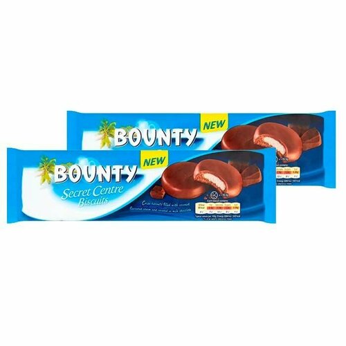 Печенье Bounty Secret Centre Biscuits (Польша), 132 г (2 шт)