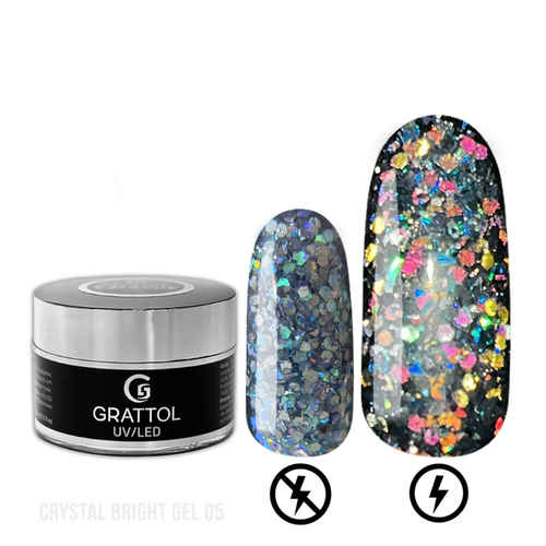 Grattol Gel Crystal Bright 05