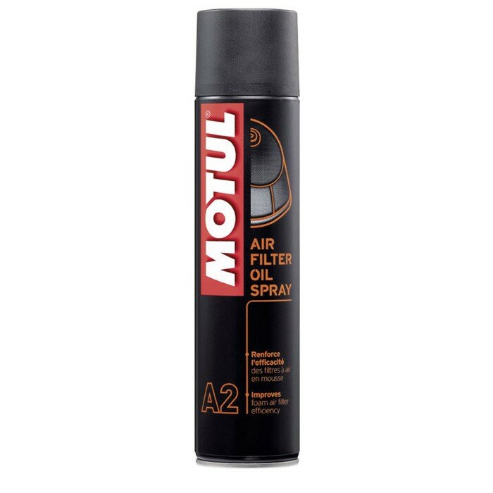 Масло для пропитки фильтров Motul Air Filter Oil Spray 400мл. MOTUL-A2-AFS