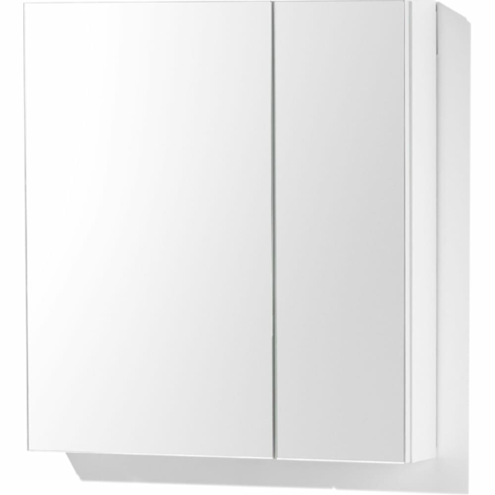 Зеркальный шкаф «Акваль Карина» 60 см. Белая