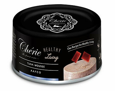 Pettric Cherie Healthy Living влажный корм для взрослых кошек мусс из тунца, в консервах - 80 г х 24 шт