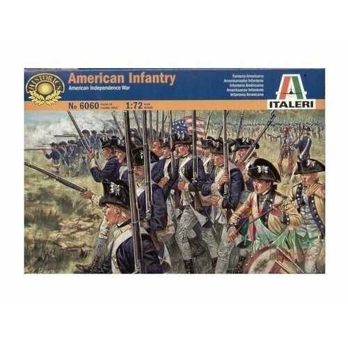 фото Сборная модель italeri солдатики american infantry (6060ит)