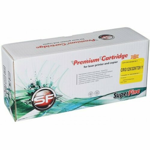 Canon Cartridge 729Y / SF-729Y SuperFine совместимый желтый тонер-картридж для Canon i-SENSYS LBP 70