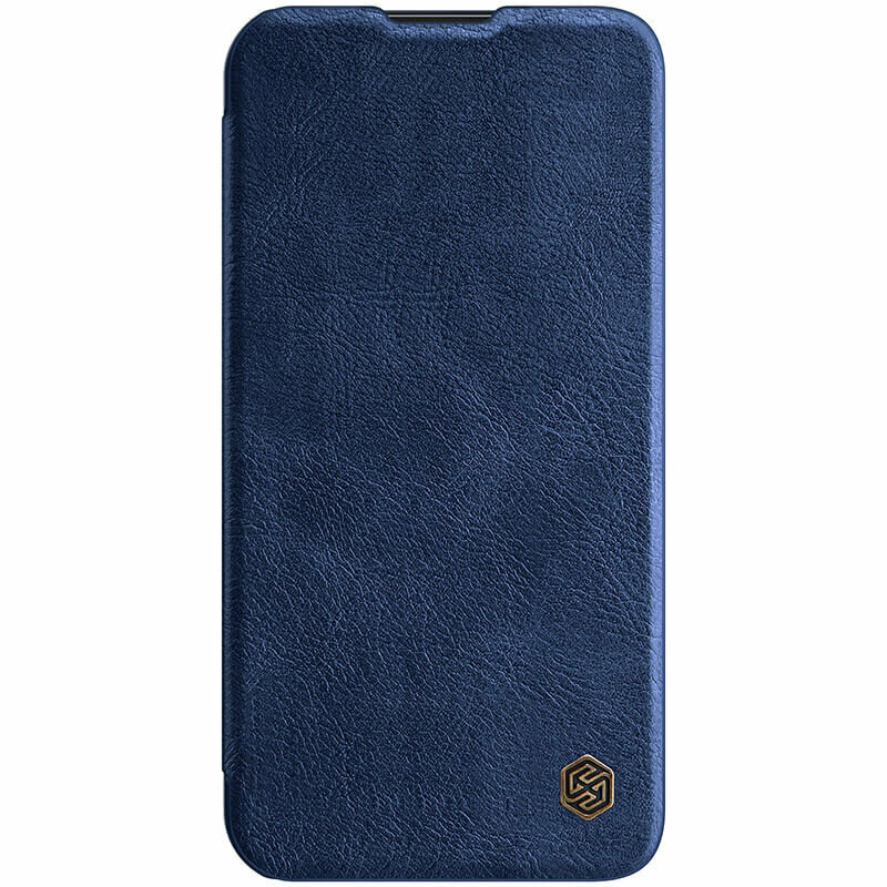фото Чехол Nillkin Qin Pro Leather Case для Apple iPhone 14 Blue (синий)
