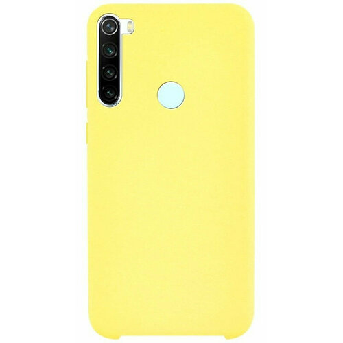 Накладка силиконовая Silicon Cover для Xiaomi Redmi Note 8T желтая