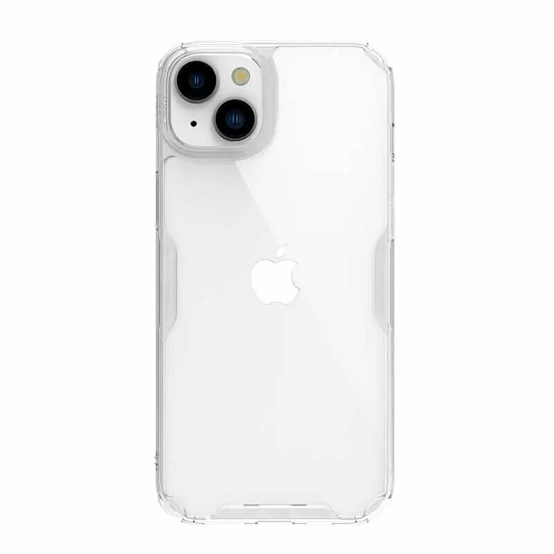 Накладка Nillkin Nature TPU Pro Case силиконовая для Apple iPhone 15 прозрачная