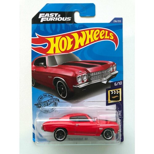 Hot Wheels '70 CHEVY CHEVELLE SS Шеви 236/250 HW Screen Time 6/10 Mattel 2020 hot wheels ion motors thresher ион 133 250 hw screen time 2 10 ghb46 2020