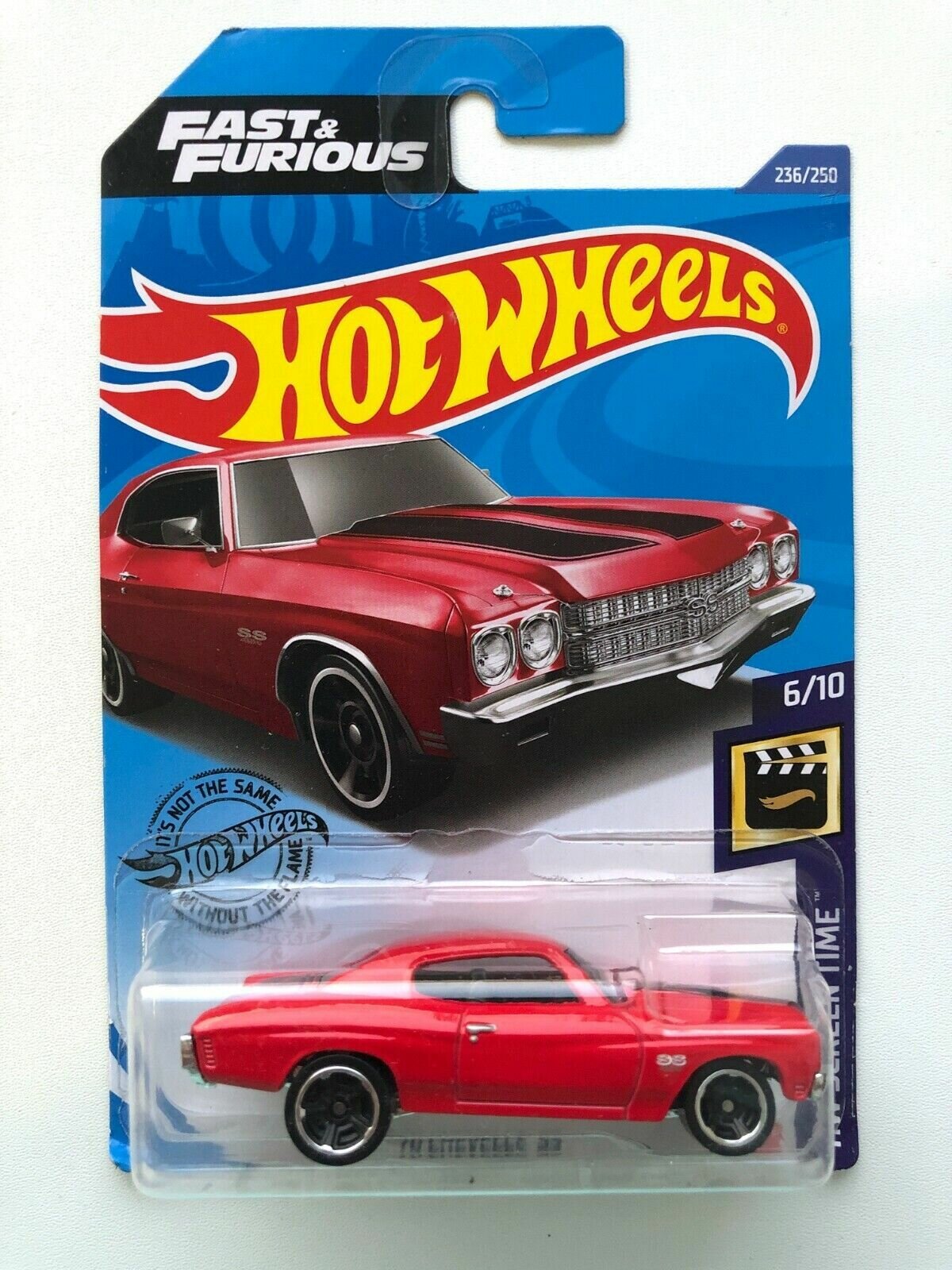 Hot Wheels '70 CHEVY CHEVELLE SS Шеви 236/250 HW Screen Time 6/10 Mattel 2020