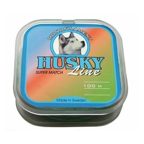 леска для рыбалки husky super strong 0 25mm 100m 1 штука Леска для рыбалки HUSKY SUPER MATCH 0,45mm 100m, 1 штука