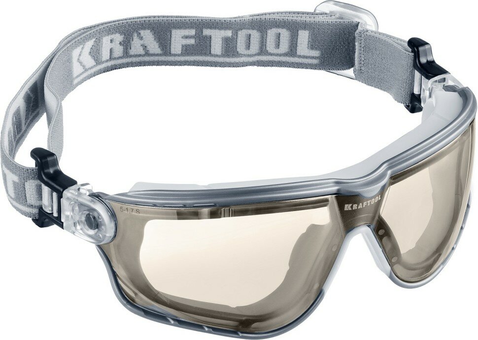 KRAFTOOL Солнцезащитные прозрачные антибликовые очки KRAFTOOL ASTRO линза с антибликовым покрытием открытого типа с непрямой вентиляцией ( 11009_z01 )