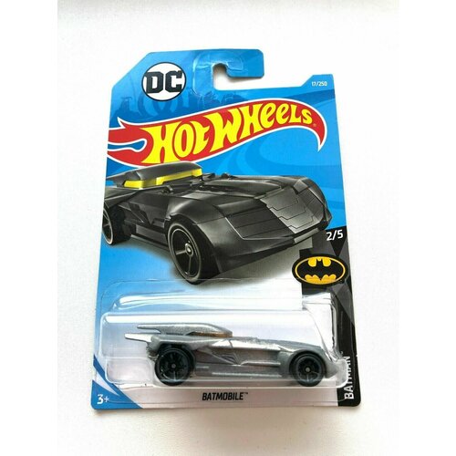 Hot Wheels BATMOBILE Grey Бэтмобиль 17/250 BATMAN 2/5 Mattel FYF60 2019 hot wheels batmobile grey бэтмобиль 17 250 batman 2 5 mattel fyf60 2019