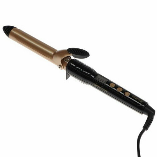 Плойка CT-2078 100 Вт керамическое покрытие d25 мм шнур 2 м чёрно-золотистый 187100₽