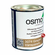 Osmo Масло с твёрдым воском цветное, Osmo 3074 Hartwachs-Oil Farbig, 125 мл, графит